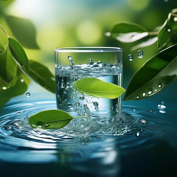 Glass Of Water Photography 1